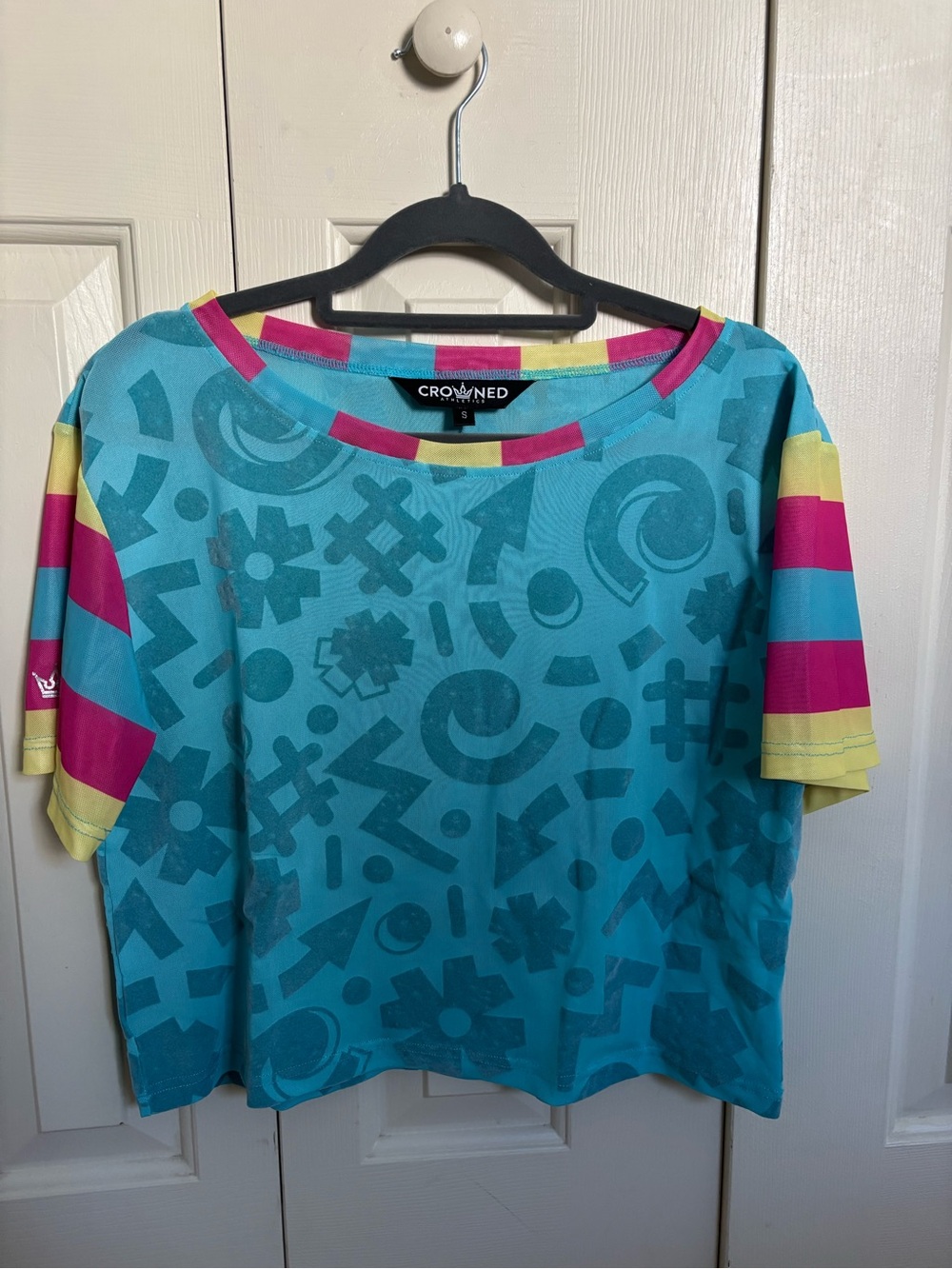 Crowned Athletics Barbara Girl original release top, blue